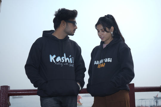 Banarasi Ishq" & "Kashi - Falling with Love" Unisex Hoodie